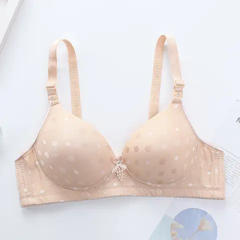 여성용 얇은 섹션 비 스틸 링 브래지어, 여성용 수집 가슴 브래지어, 편안하고 통기성 속옷