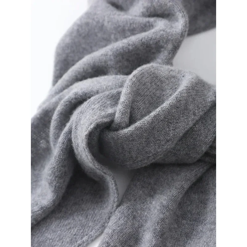 2025年トレンド 大判三角ショールスカーフ 100%ウール レディース ニットアクセサリー ケープ カジュアル ソフト 暖かい カッパ コージー ブラック グレー レッド