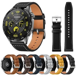 가죽 22 20mm 스트랩 화웨이 시계 GT 5 4 46mm 시계 4 프로 GT 3 GT2 프로 42mm 버드 밴드 시계 밴드 소프트 교체 팔찌