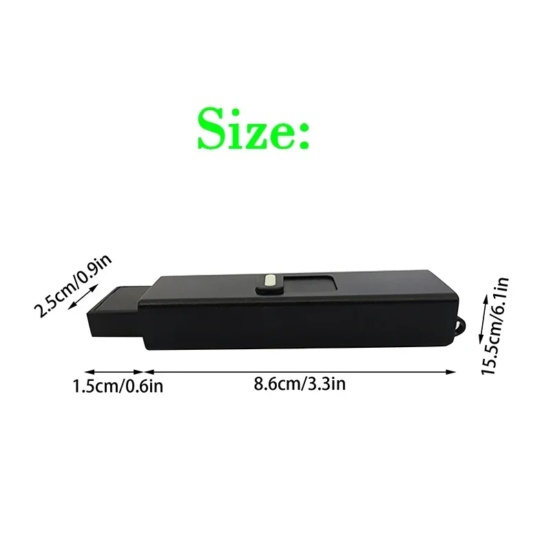 Women Self Defense USB Mini Flashlight Portable Rechargeable Flashlight Outdoor