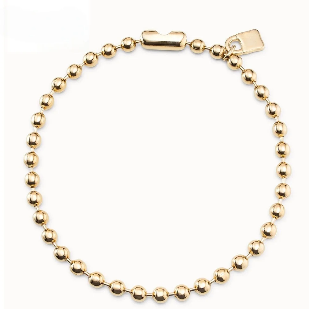 Collier de perles rondes en or et argent, style cool personnalisé, accessoires neutres, cadeaux de vacances pour amis, automne 2025