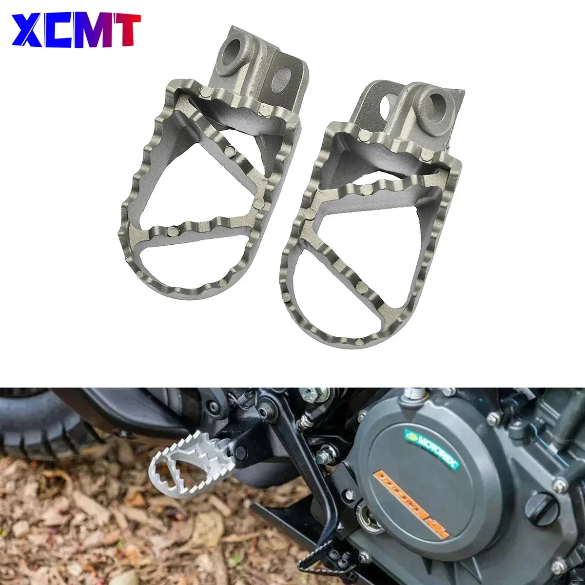 

Motorcycle Footrests Foot Peg Pit Dirt Bike Aluminum Front Footrests Pedals For KTM SX 125 150 250 SXF XC 250 EXC 450 Motocross