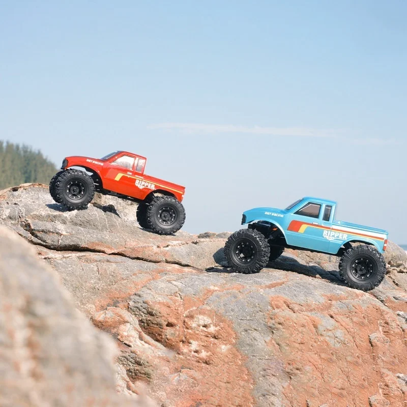 RGT 1:18 Ripper 4CH brushless 4WD Auto da arrampicata a due velocità Rotore esterno RC Modello di telecomando Auto Fuoristrada RTR 18800