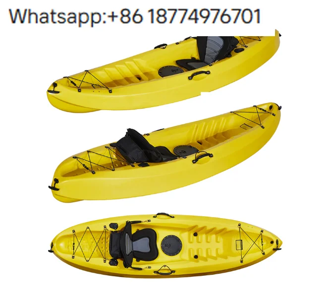 Outdoors Hdpe Single Person Tandem  Fishing Ka 2.1-3m for Ocean Use