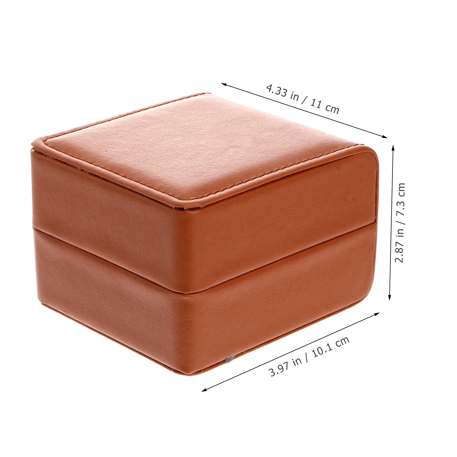 Watch Box Portable Case Watches Boxes Jewelry Storage Wristwatch Display for Men PU