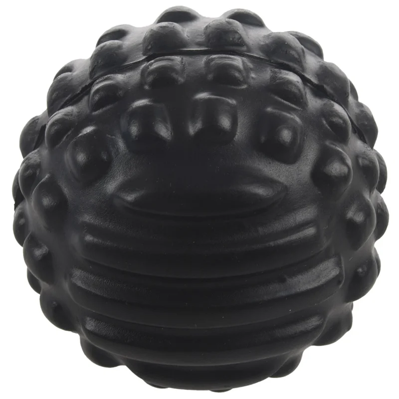 

5X мяч для фасции из пенопласта, расслабление мышц, фитнес-массажный мяч, водонепроницаемый и легко чистящийся мяч для ухода за здоровьем, черный