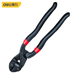 1Pcs Household 8 '' Black Professional Bolt Cutters Corrosion Resistant Rustproof Pliers for Removing Nails Electrician Tools