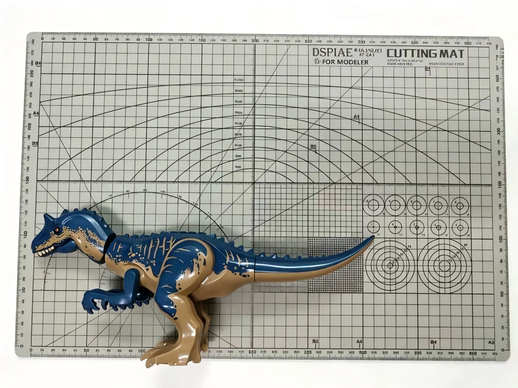 30CM Large Allosaurus Dinosaur Building Block Toy, Jurassic World Style Plastic Action Figure Model, Compatible with Major Brand - view 5