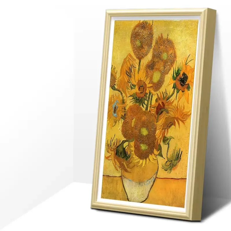 Electronic Nft Photo Wallet Crypto Album Art Gallery Frame Wall Mounted Advertising Display Touch Screen Digital Signage