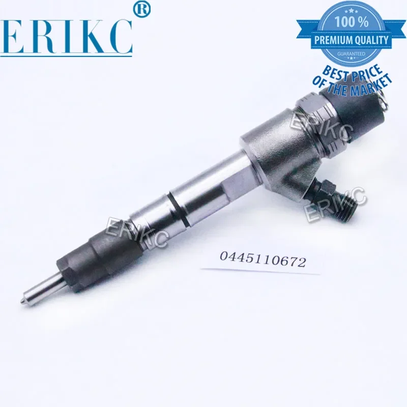 

Injector 0 445 110 672 Common Rail Injector Assy 0445 110 672 Diesel Engine Spare Parts 0445110672 Diesel Engine Injector