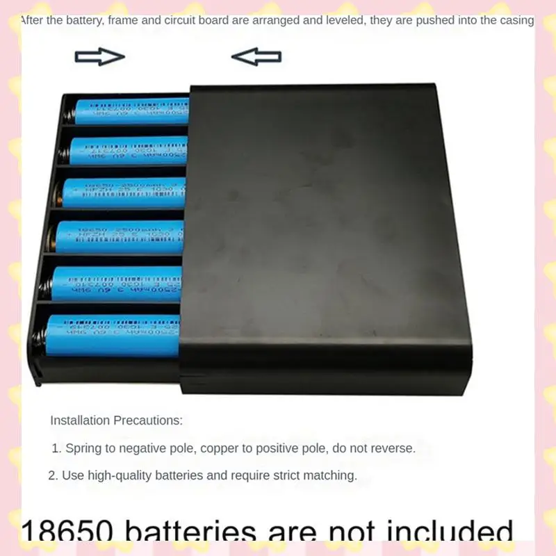 AB51 USB 5V 9V 12V Output DIY 18650 Battery UPS Power Supply Box For DVR Wireless Router Modem Mobile Phone LED