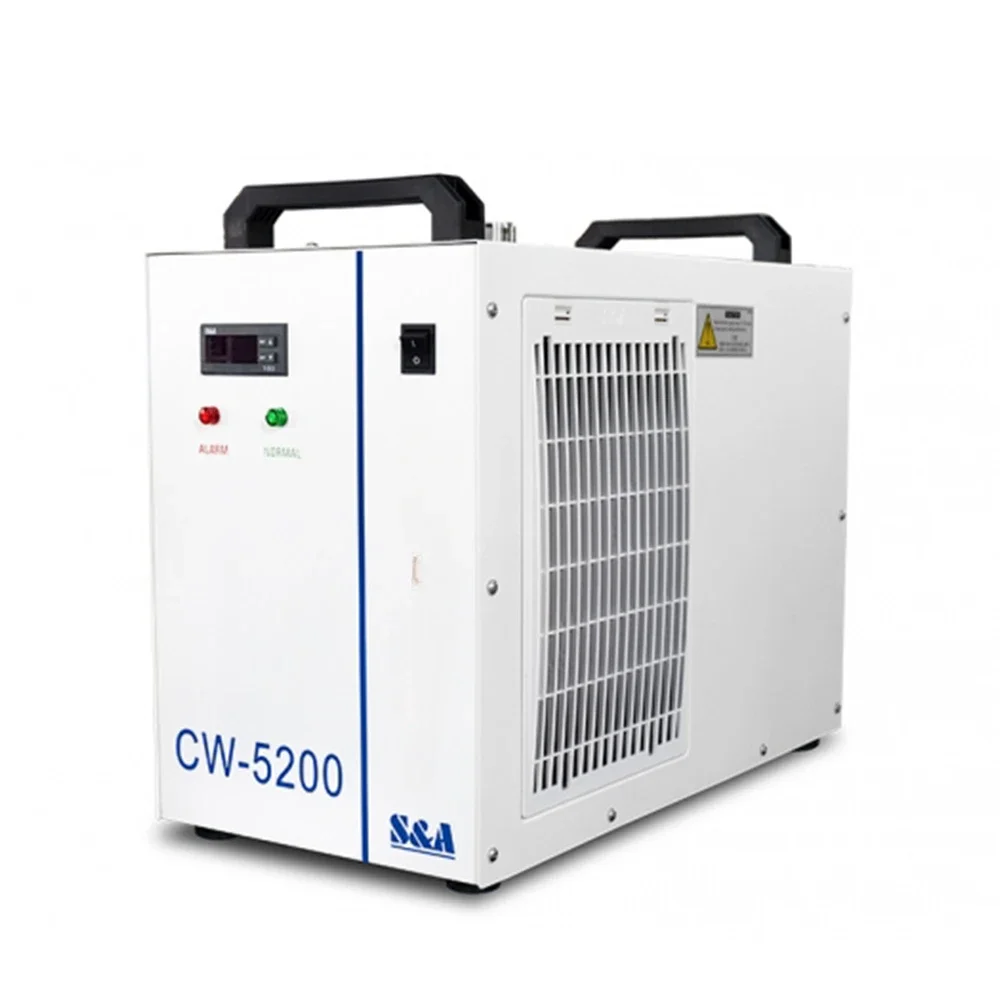 For WaveTopSign S&A CW5200 CW5202 Industry Water Chiller For CO2  Engraving Cutting Machine 80w 100w 130w 150w  Tube