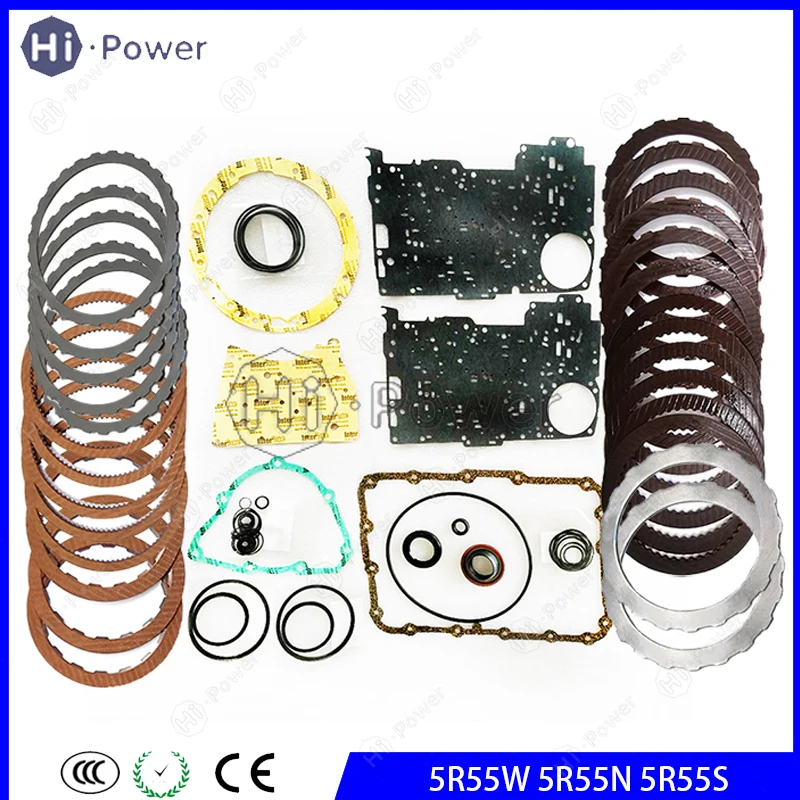 

5R55W 5R55N 5R55S Auto Transmission Master Overhaul Repair Kit friction Steel Plate For LINCOLN JAGUAR Gearbox Clutch Disc Kit