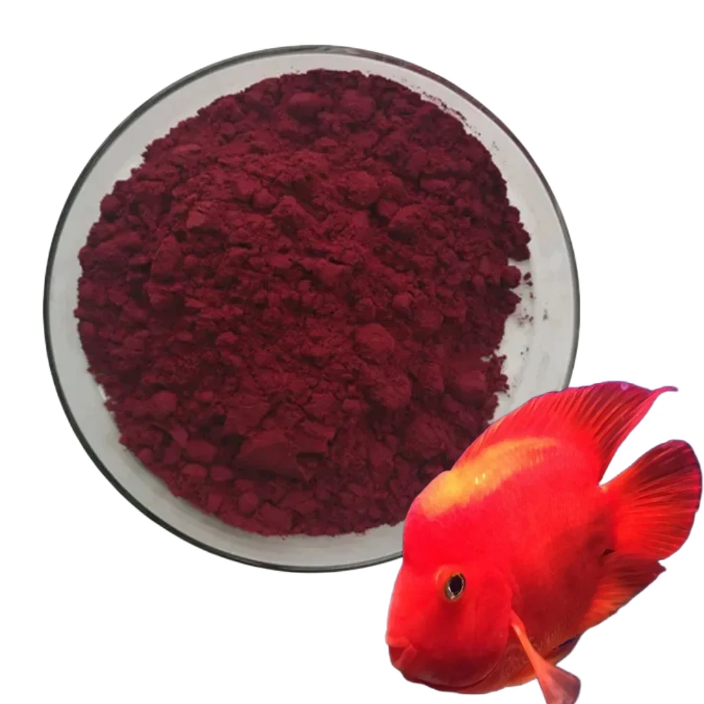 Material Astaxanthin Natural Astaxanthin Haematoc Fish Feed Fish Food Astaxanthin