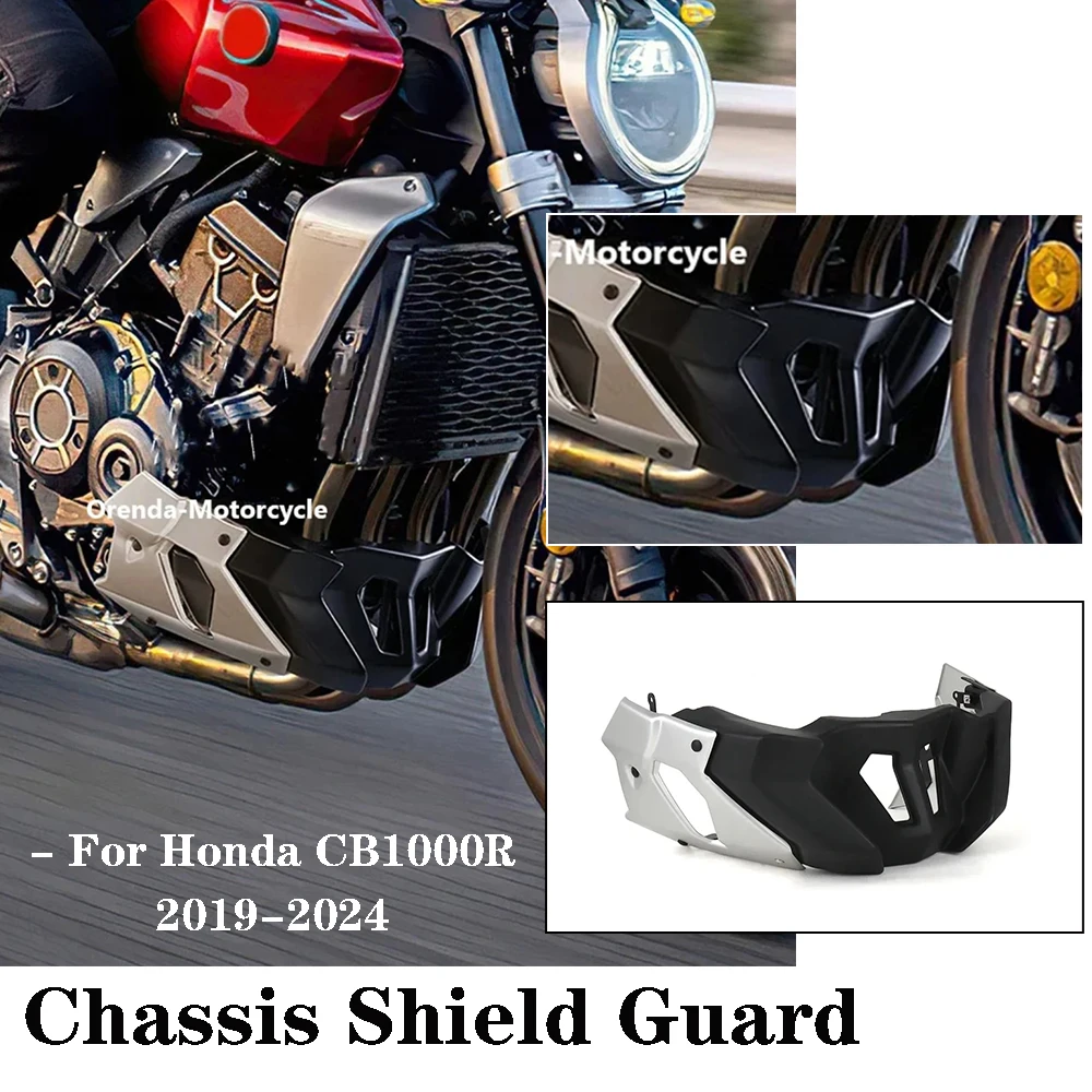 

For Honda Motorcycle Belly Pan Lower Engine Spoiler Fairing Protector Guard Chassis Shield For Honda CB1000R 2019-2024