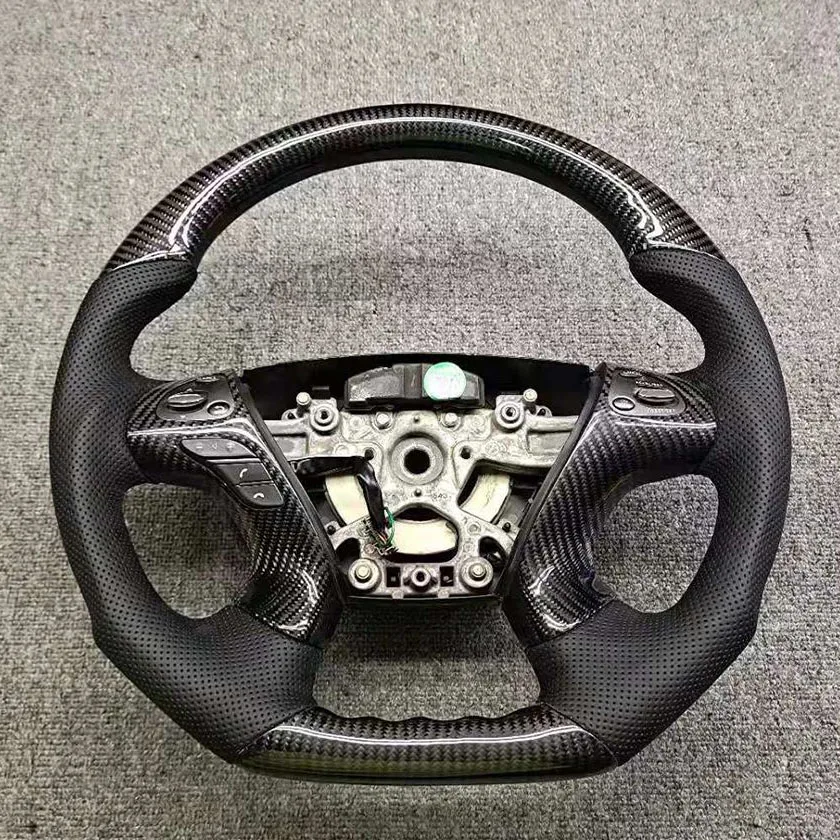 Carbon Fiber Suede Steering Wheel For Infiniti JX35 2013 M M35 M25 M37 M56 QX60 Q70 2013 2014 2015 2016 2017