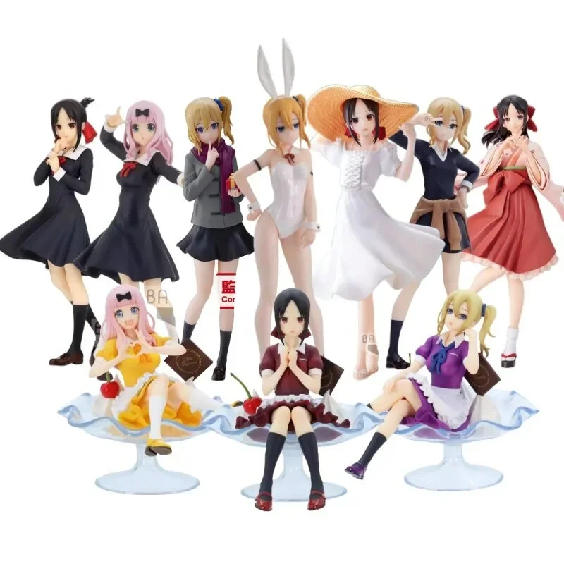 New Genuine Bandai FURYU Miss Kaguya Wants Me To Confess BiCute Hayasaka Ai Collectible Gift Toys Ready in Stock