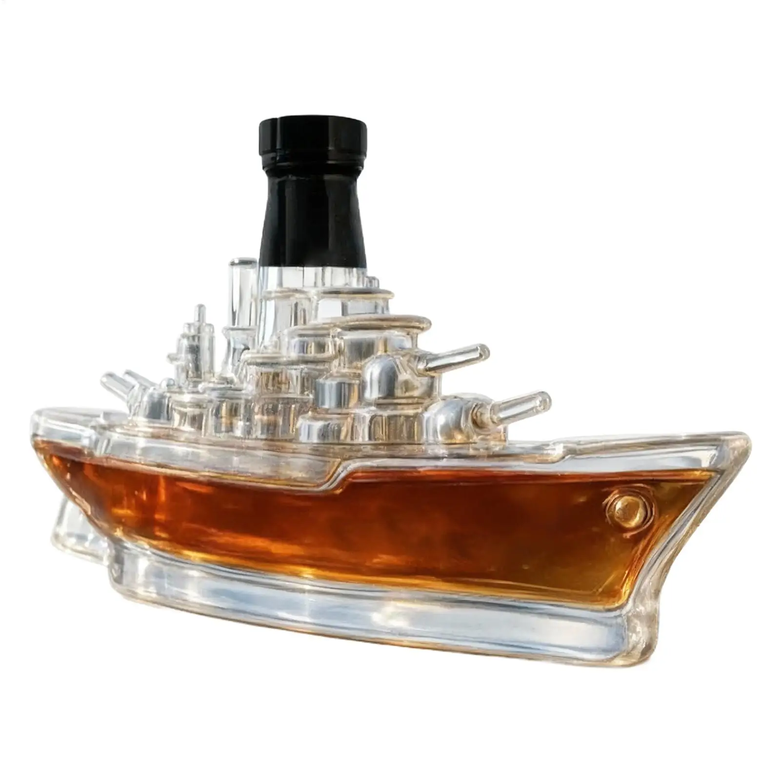 Glass Liquor Bottle Barware Wine Bottle Creative 3D Wine Bottle Glass Decanter Storage For Bar Cabinet Decoration Whiskey Lovers
