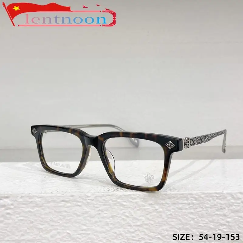 Fashion Men Glasses Frame Women Luxury Brand Designer Dragon Pattern Trend Personality Prescription Anti-blue Light Myopia Glass