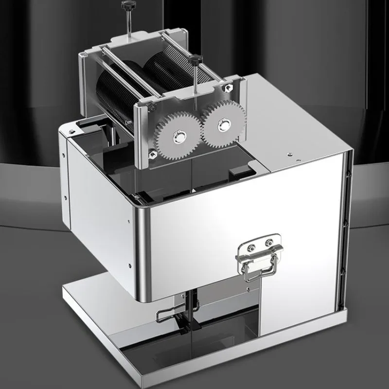 Commercial Electric Meat & Vegetable Cutter - Multi-Function Slicer Dicer Shredder Machine for Restaurant Kitchen