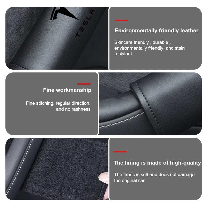 Car Door Handle Scratch Protective Anticollision Protect Strip For Tesla Model 3 Y S X Roadster