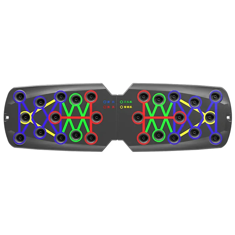 Multi‑Functional Push‑Up Training Board Men Home Fitness Equipment Push‑Up Stand with Ab Roller for Body Workout Training