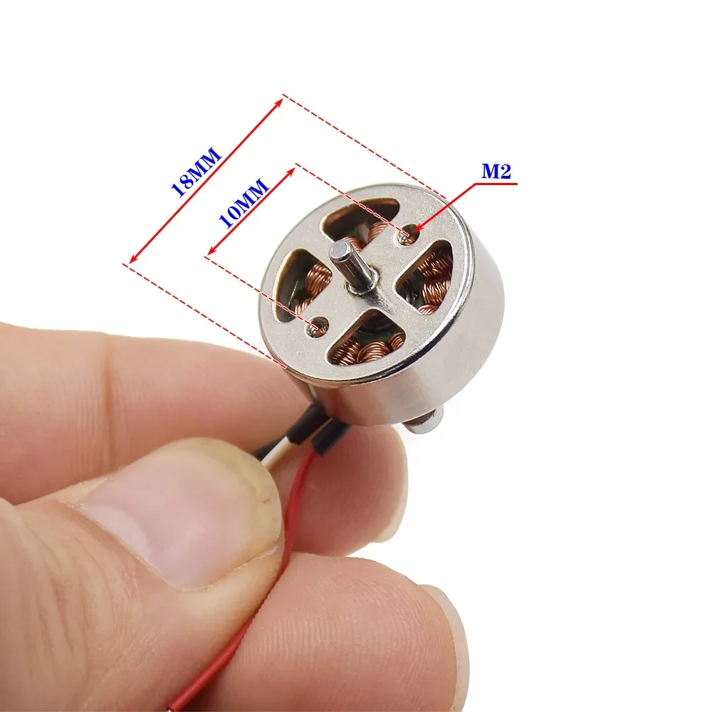 1PC Micro 3-phase 2S-3S 18mm*6.8mm Brushless Motor 2750KV High Speed for RC Drone FPV Quadcopter Aircraft
