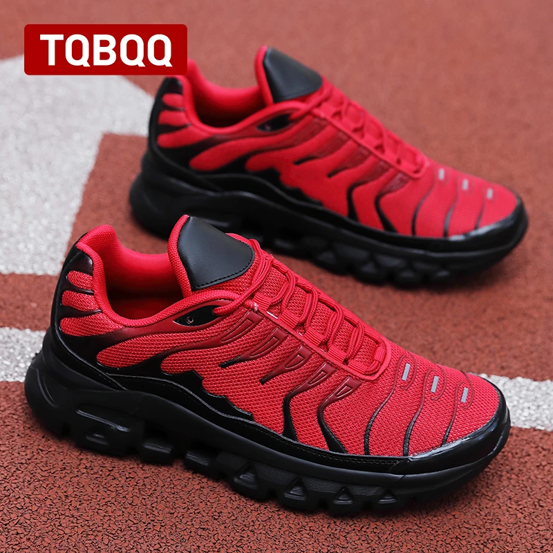 Men's Air Cushion TN Sports Shoes Mesh Breathable Running Shoes Basketball Shoes