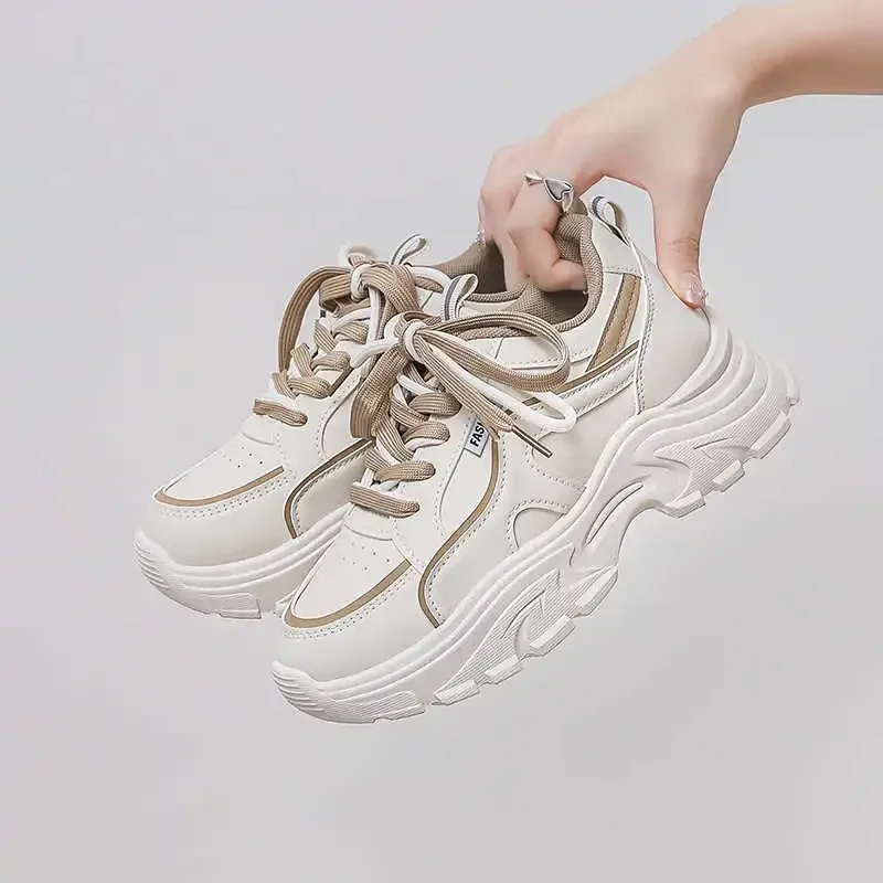 

Женские кроссовки Кроссовки с вулканизированным дизайном Белая спортивная обувь Универсальные бренды Модные недорогие праздничные высококачественные кроссовки
