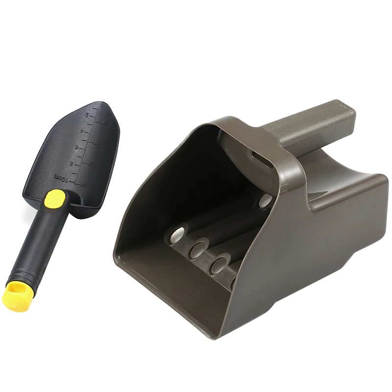 

Metal Detector Sand Scoop And Shovel Set Digging Tool Accessories For Underground Metal Detecting Gold Treasure Detector