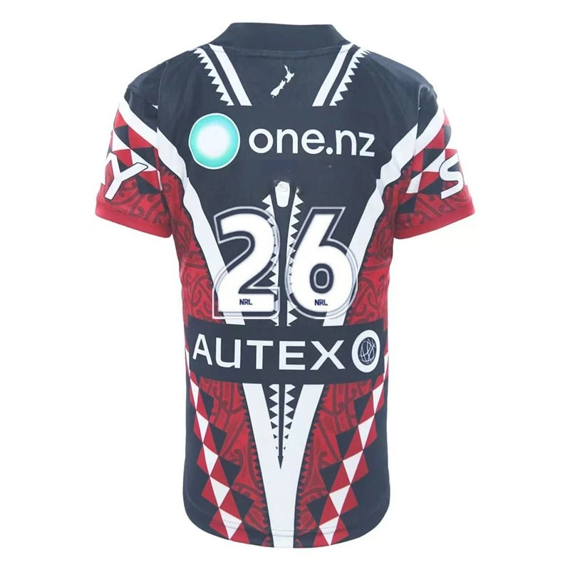 New Zealand Warriors 2026 Mens Te Ārahi Indigenous RUGBY Jersey 2026 Summer New Men Women Sports Breathable Quick Drying Jersey