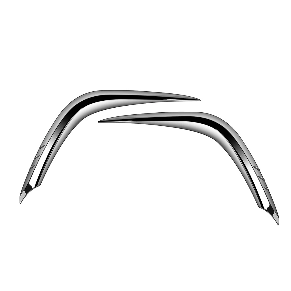 

Car Rear Bumper Splitter Spoiler Covers Trim Fog Lights Eyebrow Wind Knife Sticker for Toyota Corolla Cross 2021 2022 C