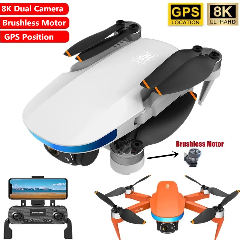S6S GPS Drone Battery LS-S6S Drone Battery Accessories 7.4V 1600mAh Battery/ Propeller / USB Line//Arm For S6S Dron Battery part