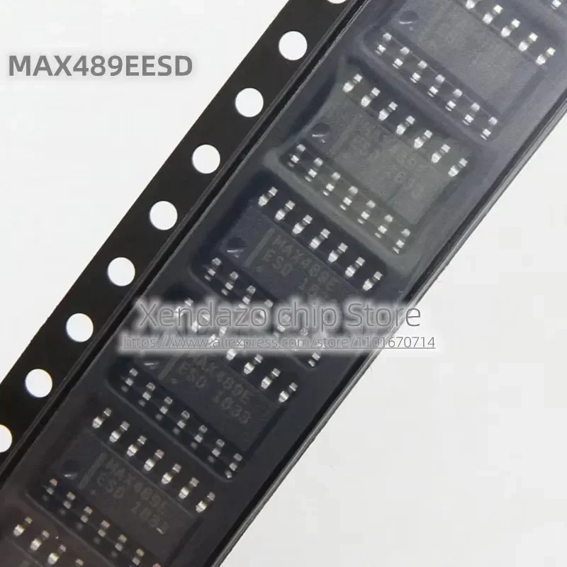 5pcs/lot MAX489EESD MAX489E SOP-14 package Original genuine Transceiver chip