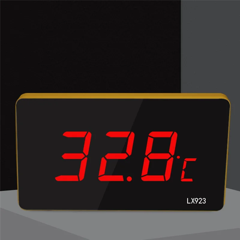 تجمع ميزان الحرارة مع شاشة LED ، مسبار مقاوم للماء ، خزان الأسماك ، في الهواء الطلق درجة الحرارة متر ، الاتحاد الأوروبي التوصيل