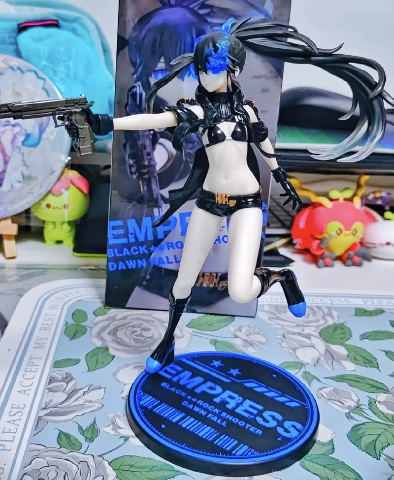 

Original Genuine TAITO TAITO Coreful 18cm Black Rock Shooter Anime Figure Collectible Model Doll Toys For Gifts Wholesale