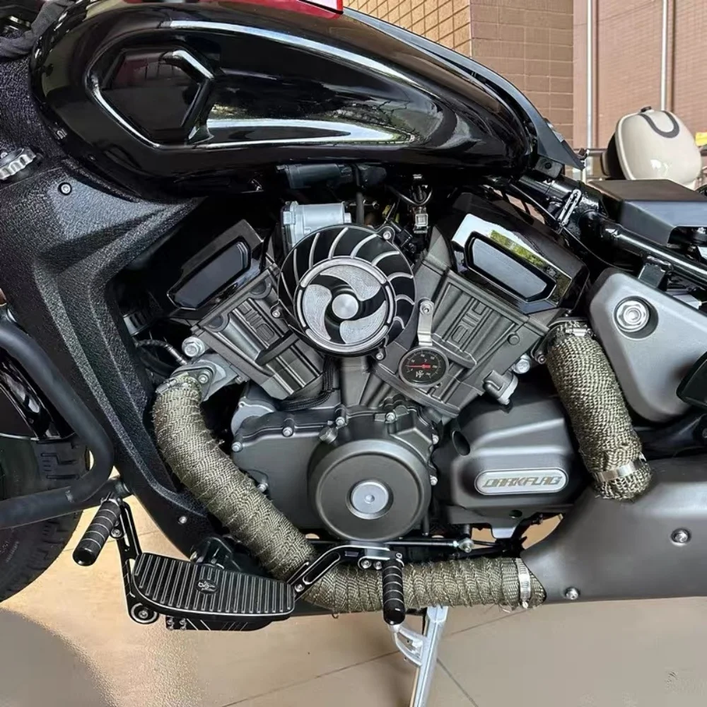 For Benda Dark Flag 500 engine decorative anti-scalding cover engine high temperature protection non-destructive installation