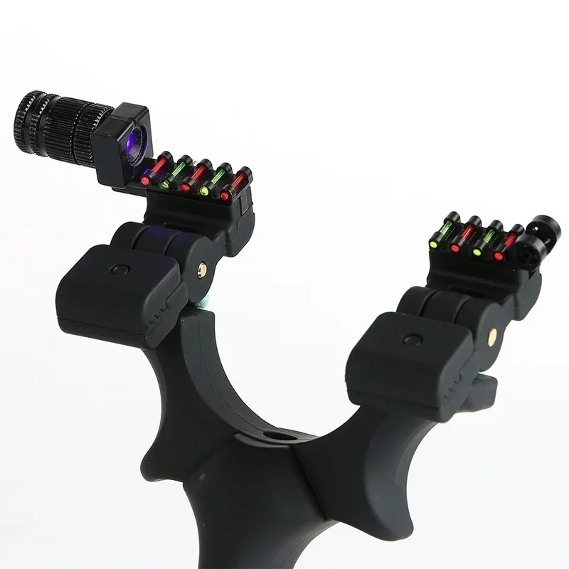 Multifunctional Optical Fiber Slingshot with Infrared Laser Slingshot Plastic Outdoor Shooting Competitive Slingshot view 4
