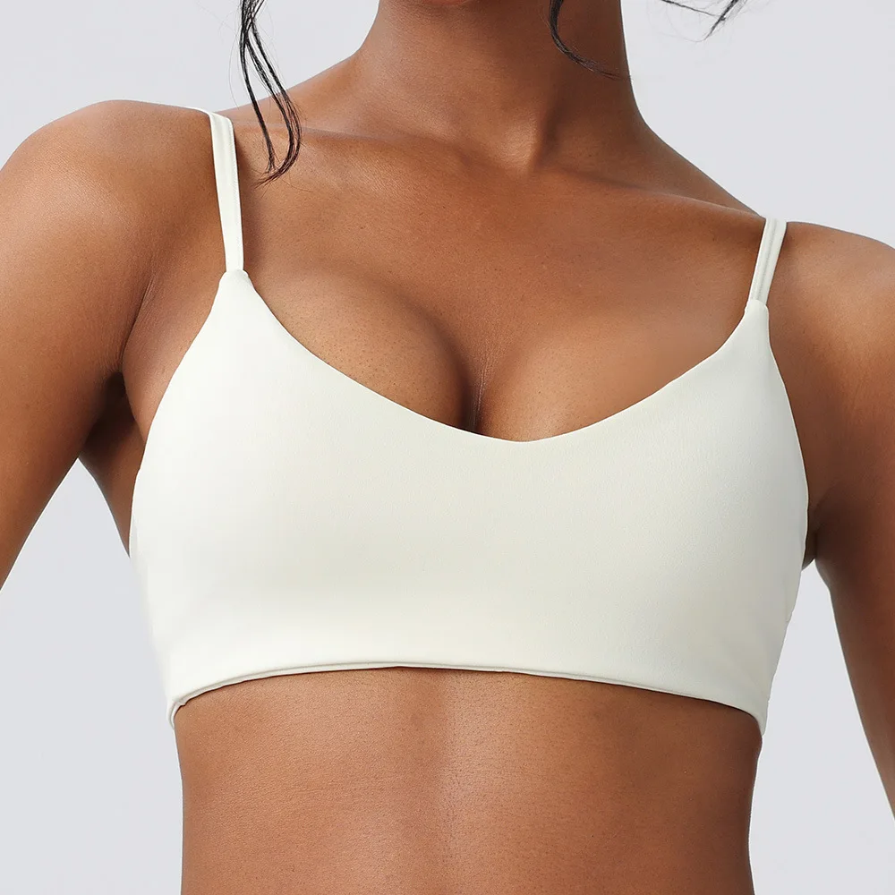 

Женский топ для йоги из переработанного нейлона и спандекса – сексуальный дизайн спины, эффект пуш-ап, встроенные вставки, для бега и фитнеса, однотонный