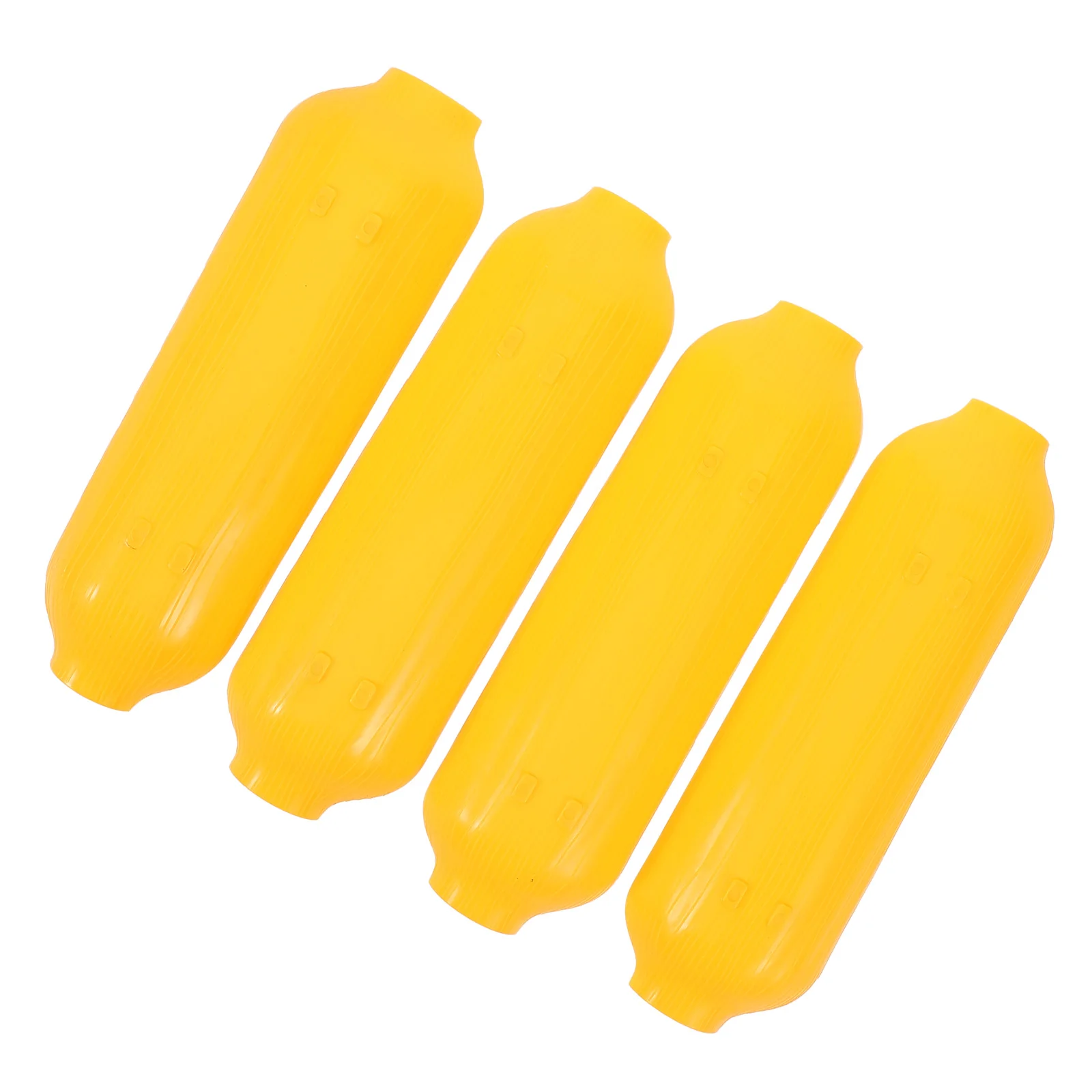 4 Pcs Corn Tray Snack Serving Plastic Table Holder for Appetizer BBQ Corn Plate Dishes Reusable Kitchen Barware