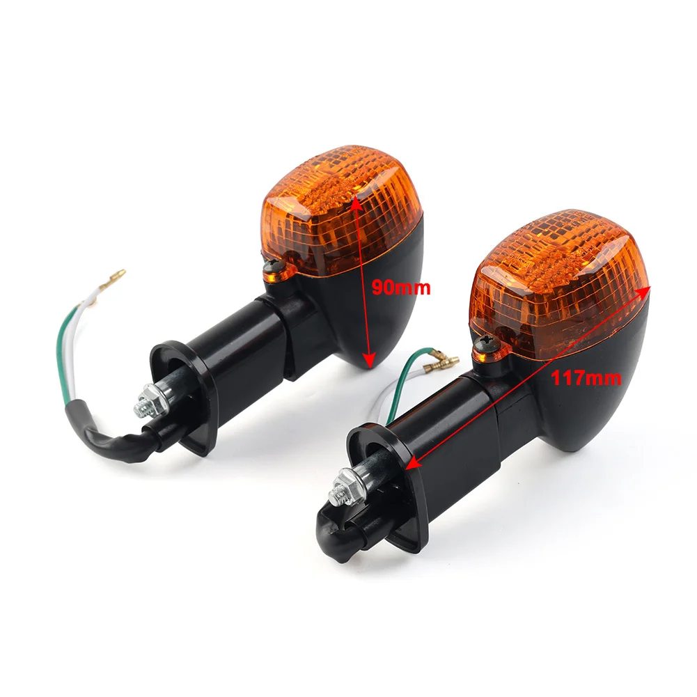 2 Pcs Motorcycle Rear Turn Signals Lamp Indicator Lights For Kawasaki Ninja ZX6R ZX7R ZX9R ZX12R ZZR600 500R