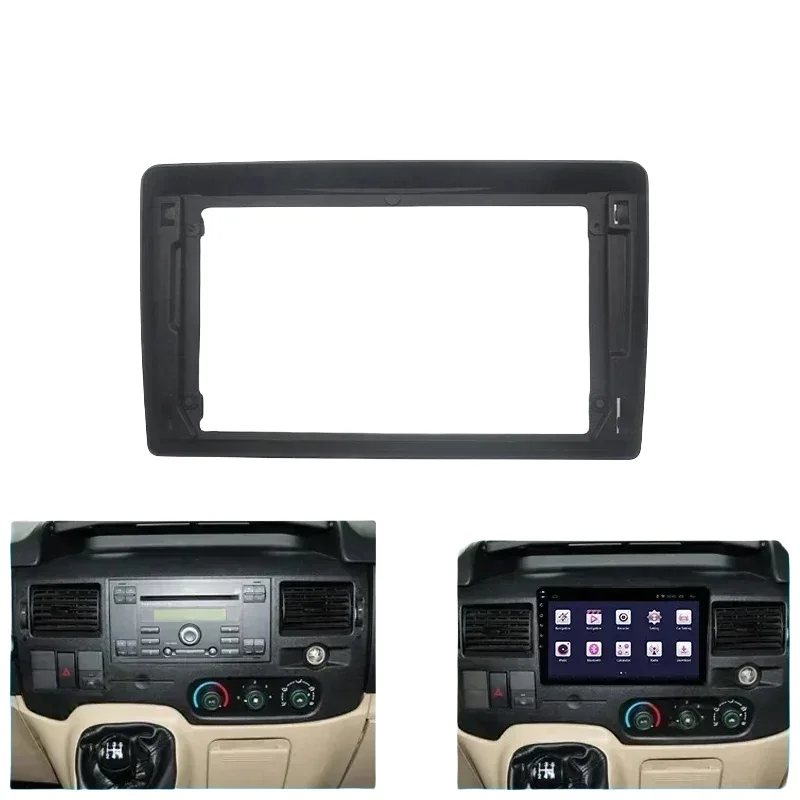 

9" Android Radio Facia for Transit 2009-2016 - Dash Panel & Frame Kit