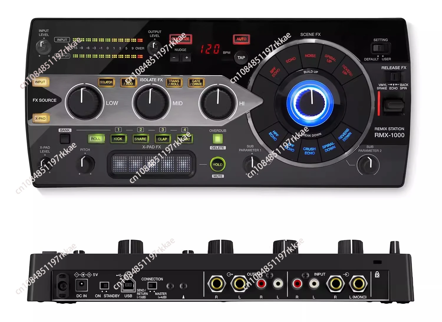 

RMX-1000-K, Новая доставка плюс скидка на предложение Профессиональный DJ-эффектор и семплер,