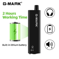 AMPLIFICADOR DE Monitor intrauditivo G-MARK P3, batería de litio integrada de Metal, mochila portátil Personal, amplificador de auriculares estéreo/Mono