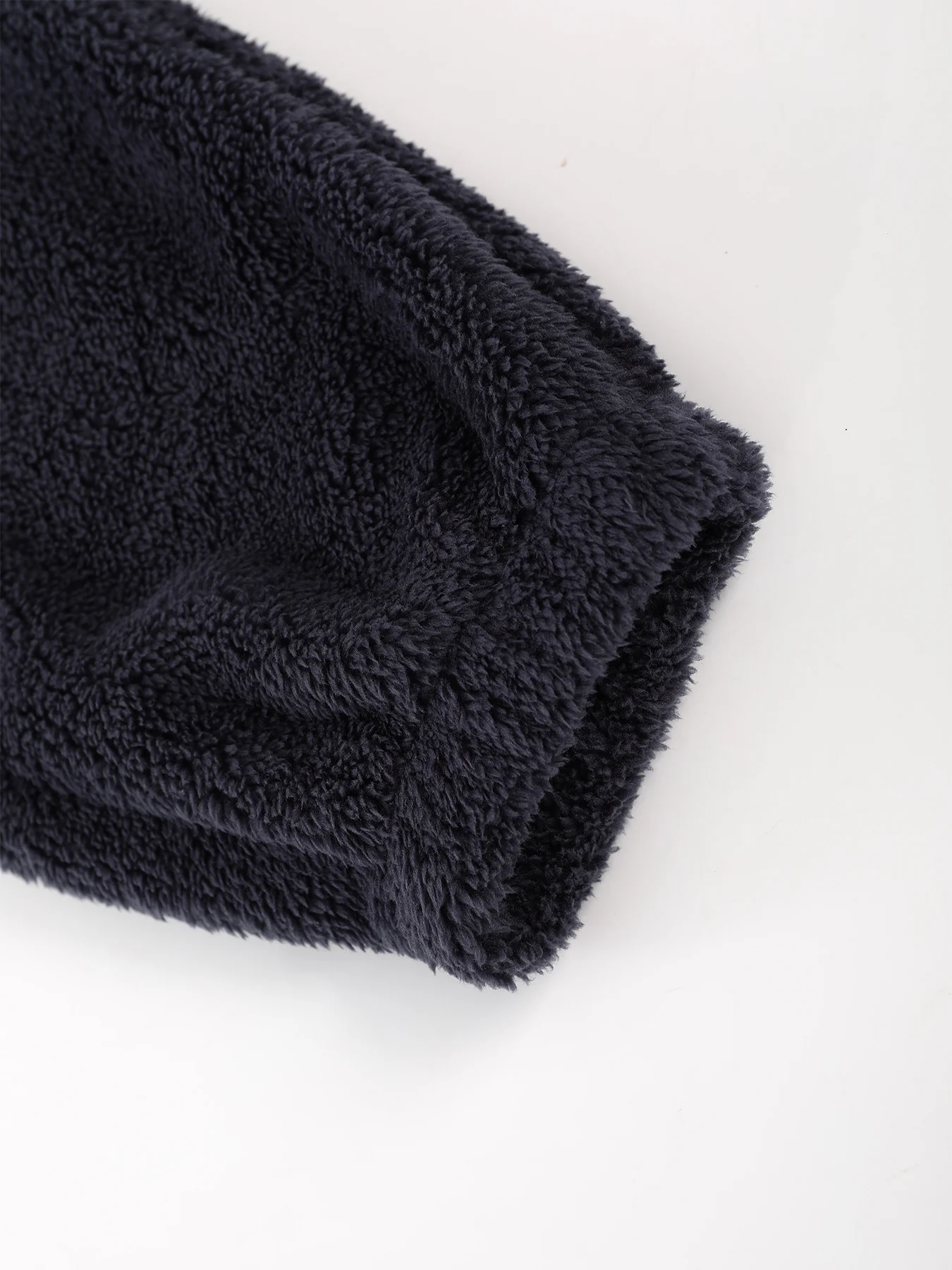 Men's Navy Blue Plush Hooded S - Joggers Pants 评论和价格