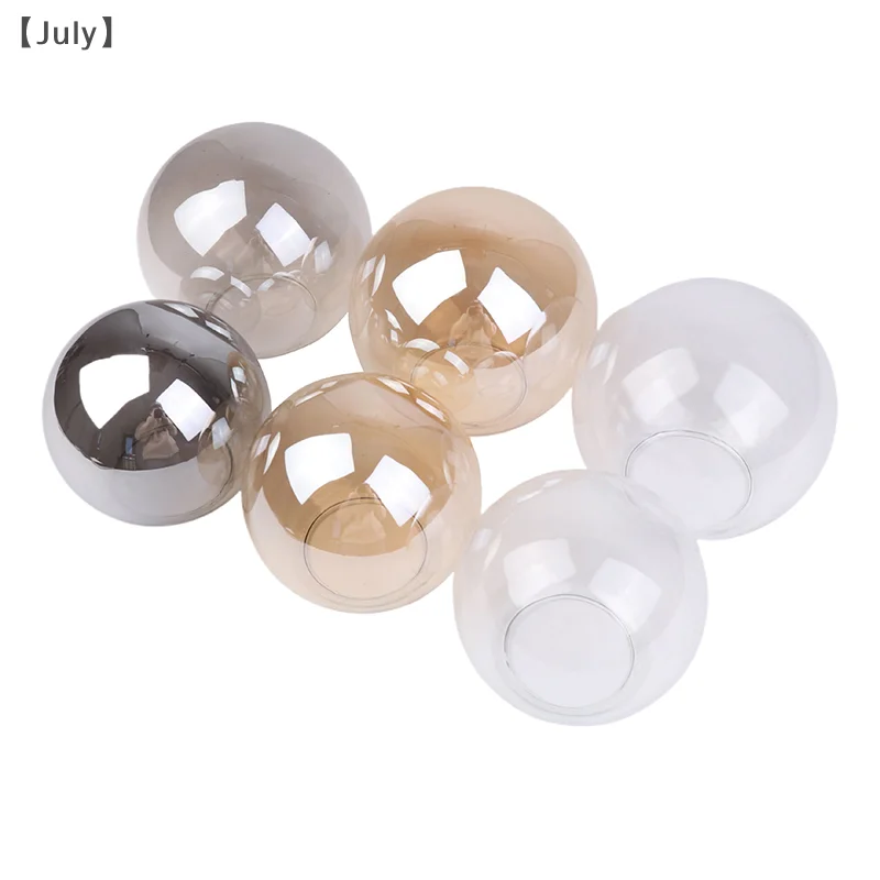 D13cm D15cm Glass Shade Replacement For Magic Bean Chandelier Pendant Light Globe Glass Screw Cover Lampshade Fitting