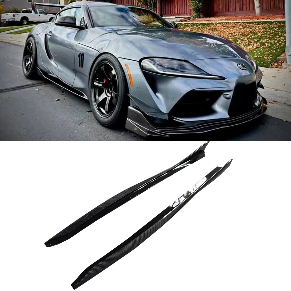 

Для Toyota Supra a90 a91 mkv боковые юбки из углеродного волокна в стиле V