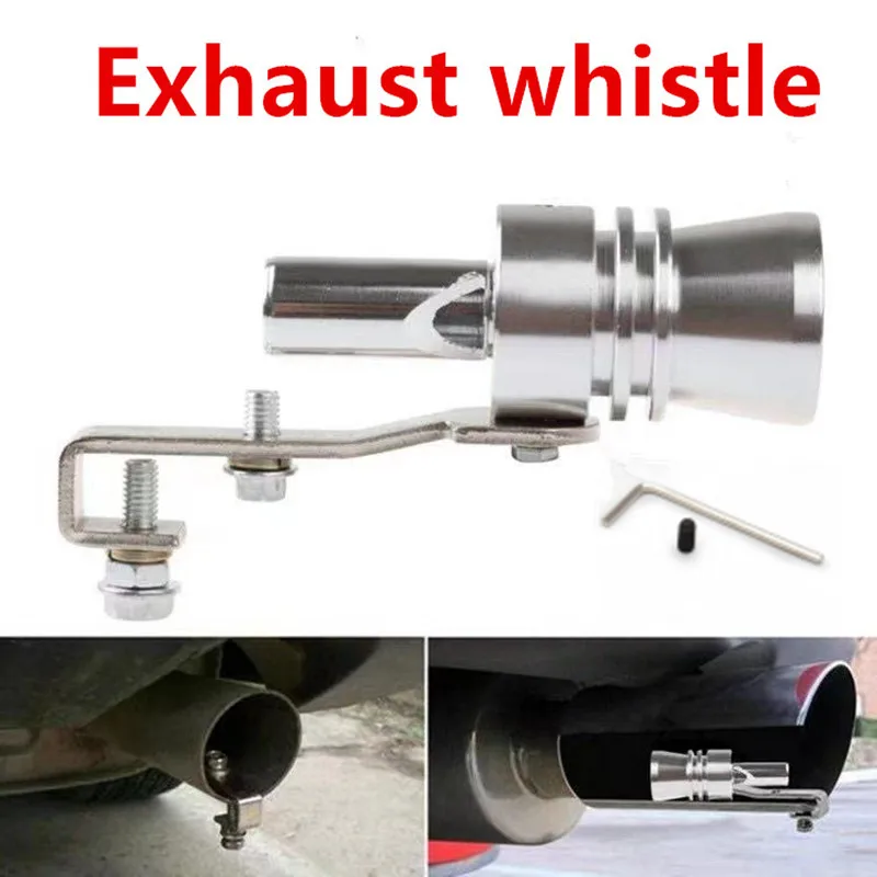 Car Motorcycle Refit Device Exhaust Pipe Turbo Sound Whistle Car Turbmuffler Universal Sound Simulator Car Turbo Sound Whistle