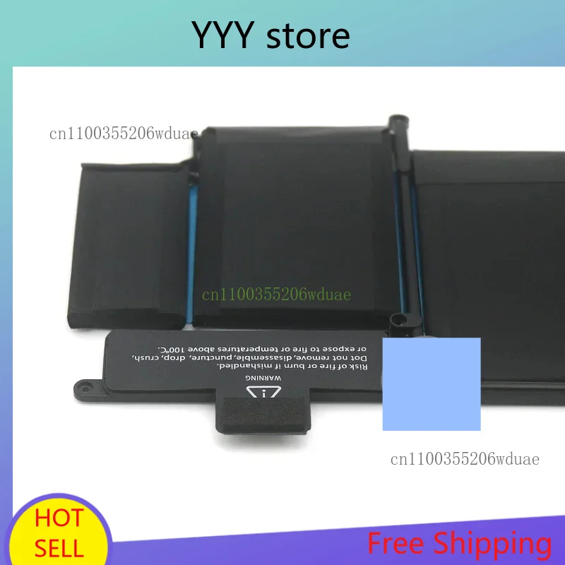 بطارية كمبيوتر محمول A1493 جديدة لأجهزة Apple Macbook Pro 13 "A1502 2013/2014 series 11.34V 71.8Wh 6300mAh #4