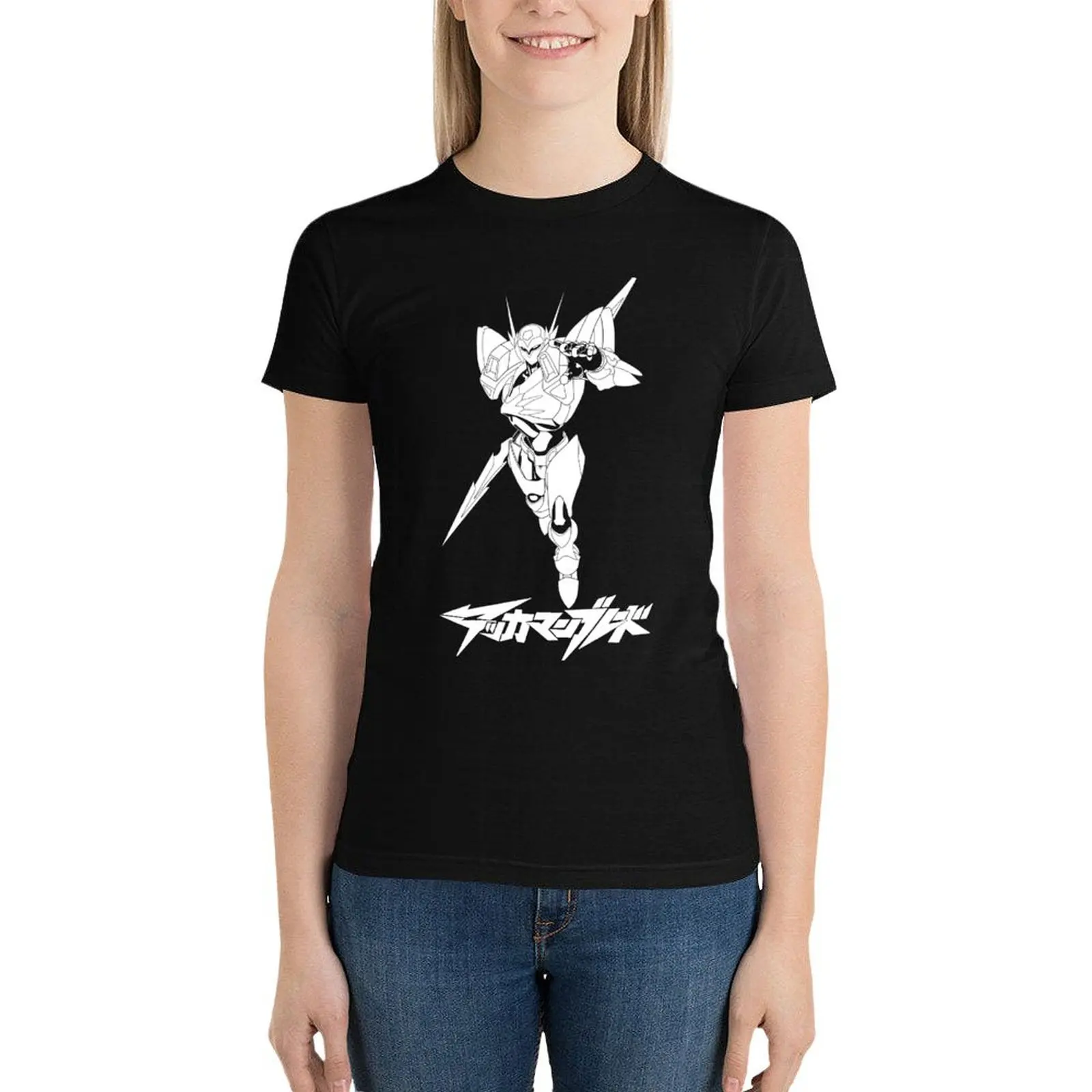 Tekkaman Klinge T-Shirt weibliche erhabene Hemden grafische T-Shirts einfache T-Shirts für Frauen